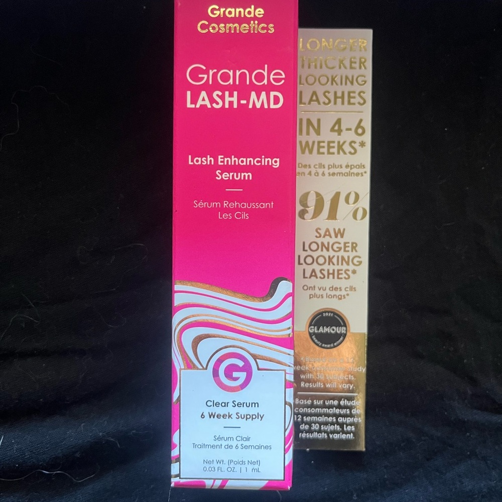 Grande Cosmetics Lash Enhancing Serum - Pink and Gold